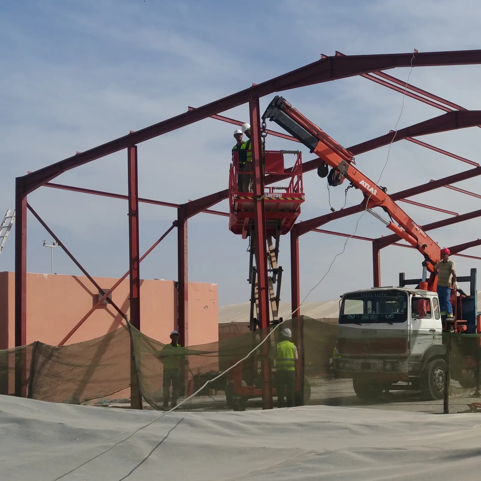 Charpente métallique SYNGENTA