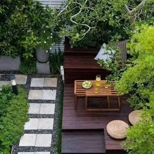 Aménagement paysager de la villa