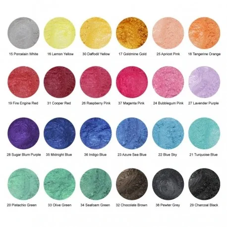 Pigments de résine époxy 25g