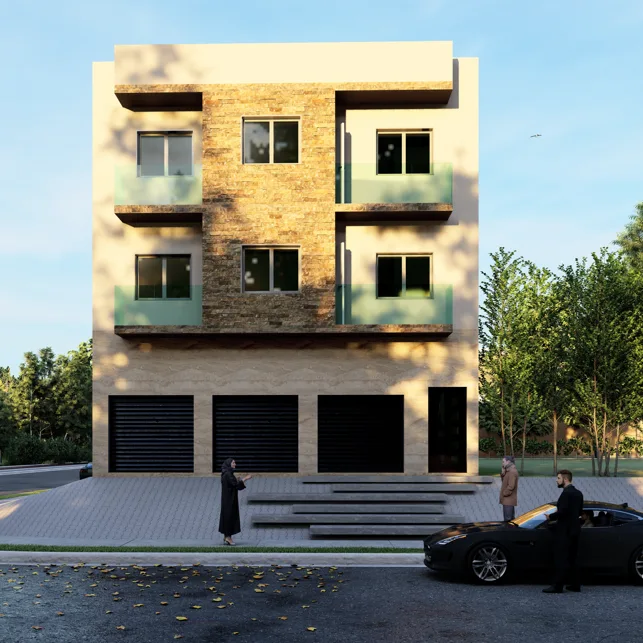 projet habitation R + 2