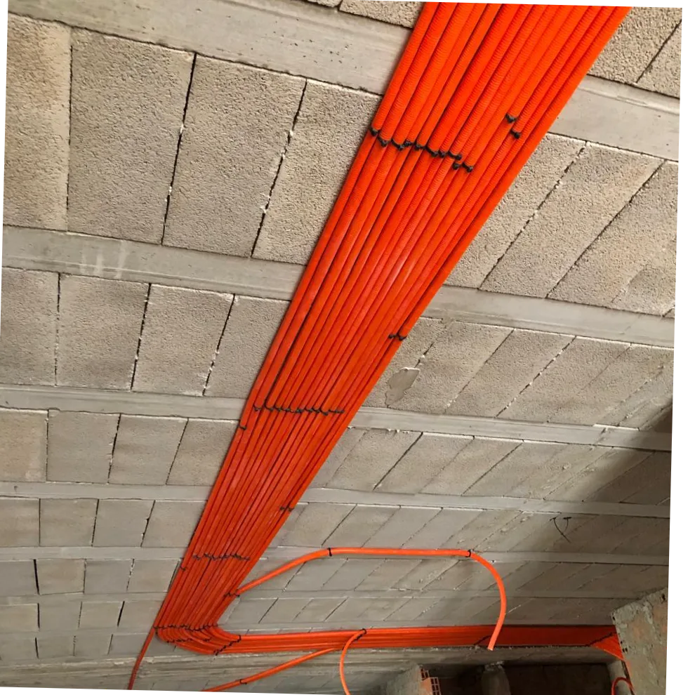 Tubage domotique d une appartement 