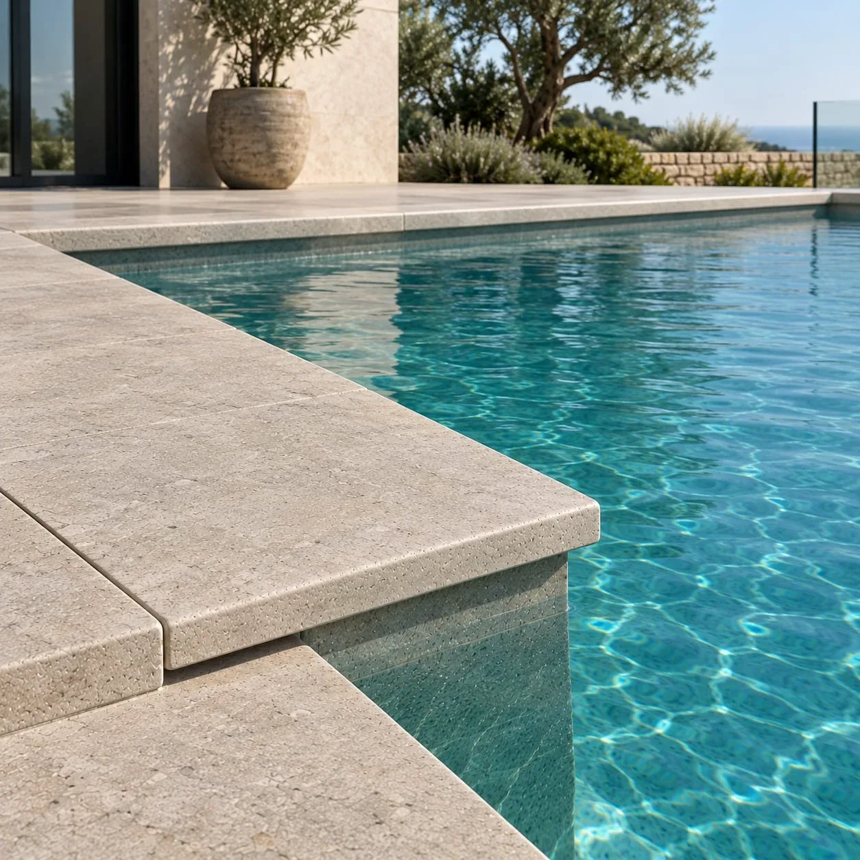 Margelles de piscine (Poolcoping)