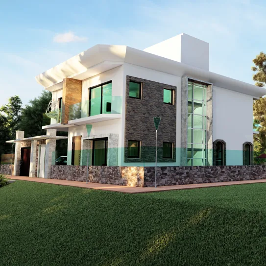 projet de villa style moderne