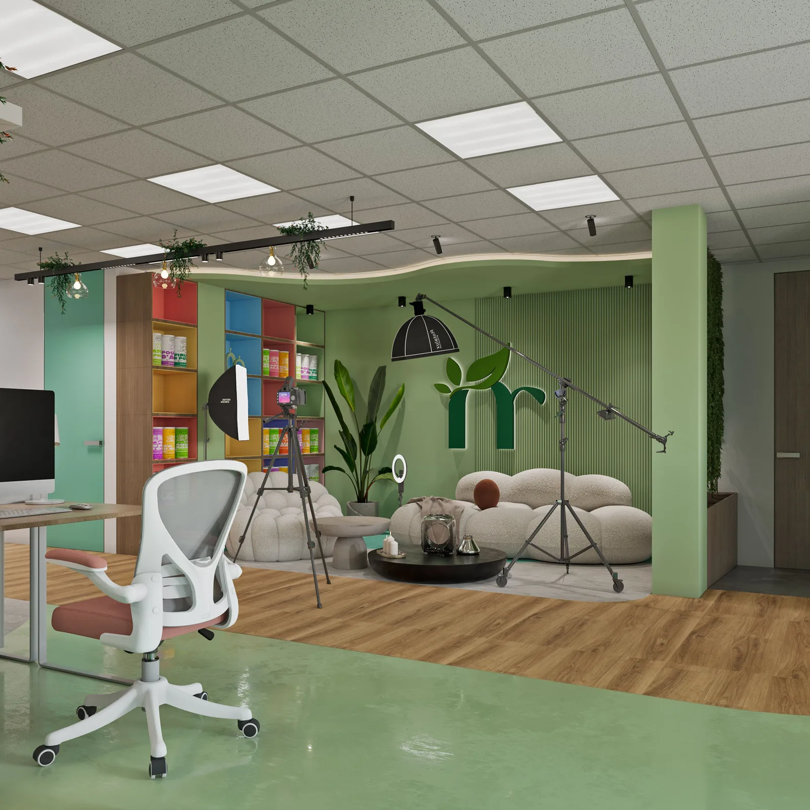 Aménagement de bureaux à Zenata