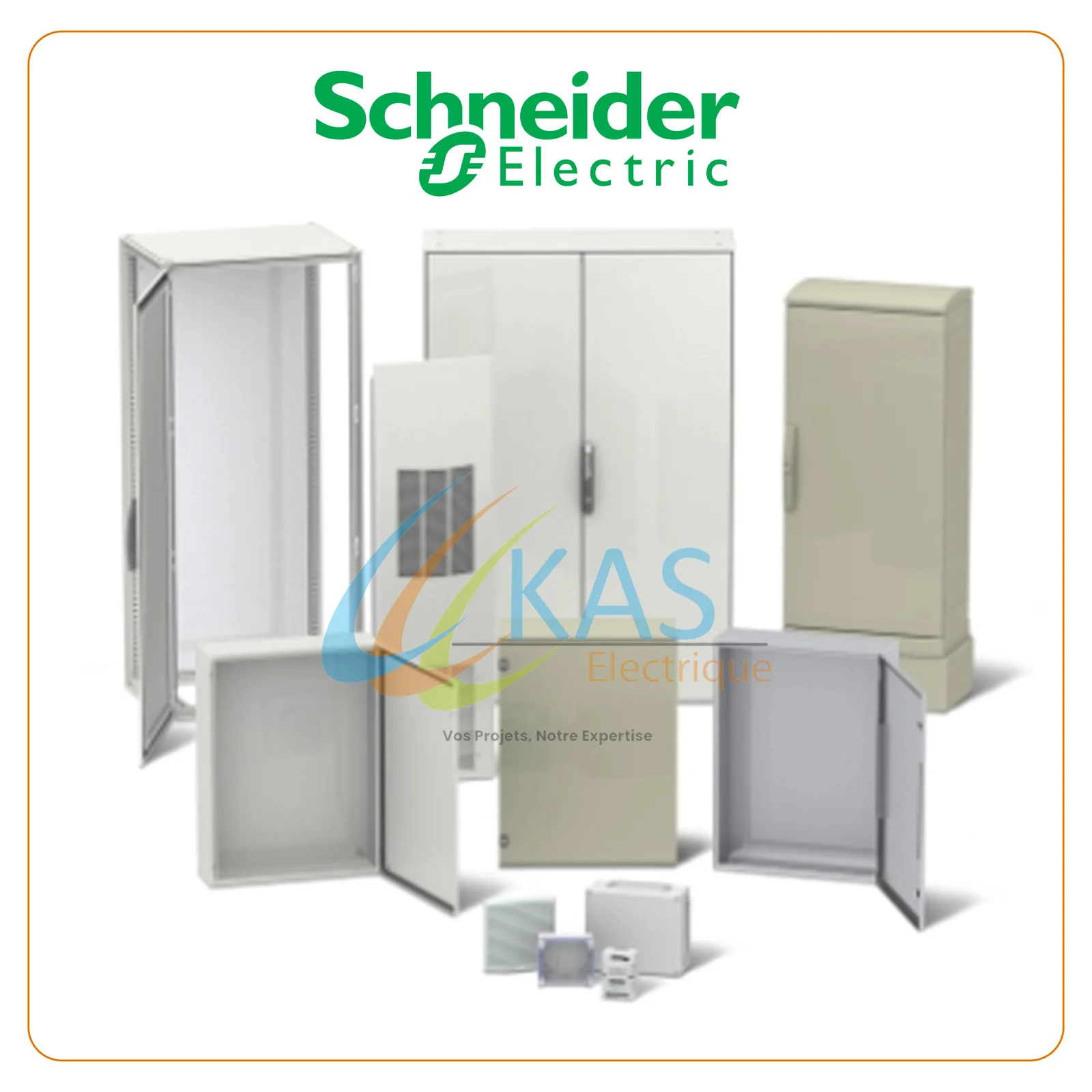Armoires électrique métalliques  