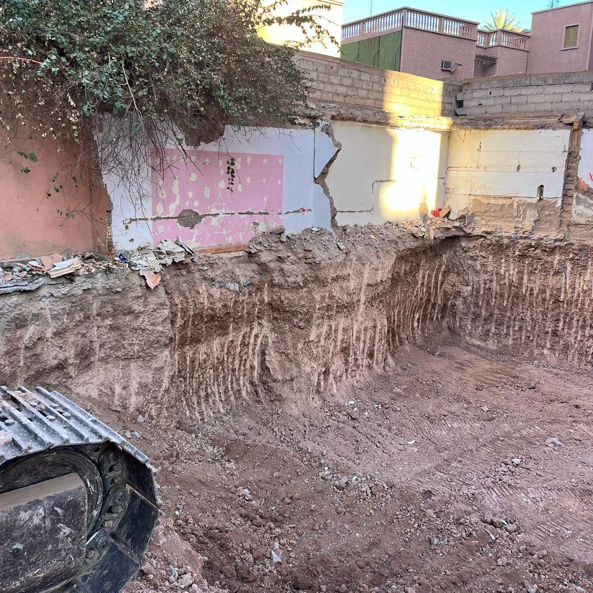 terrassement pour immeubles