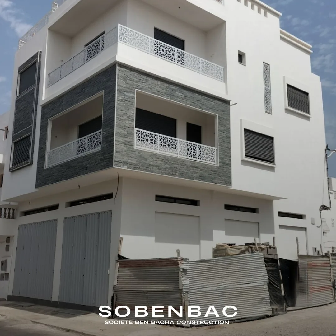 Reconstruction Immeuble R+2, Agadir 