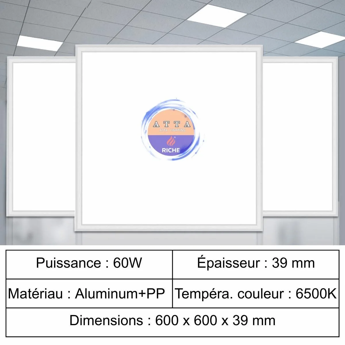 Panel 60-60 Apparent 60W 