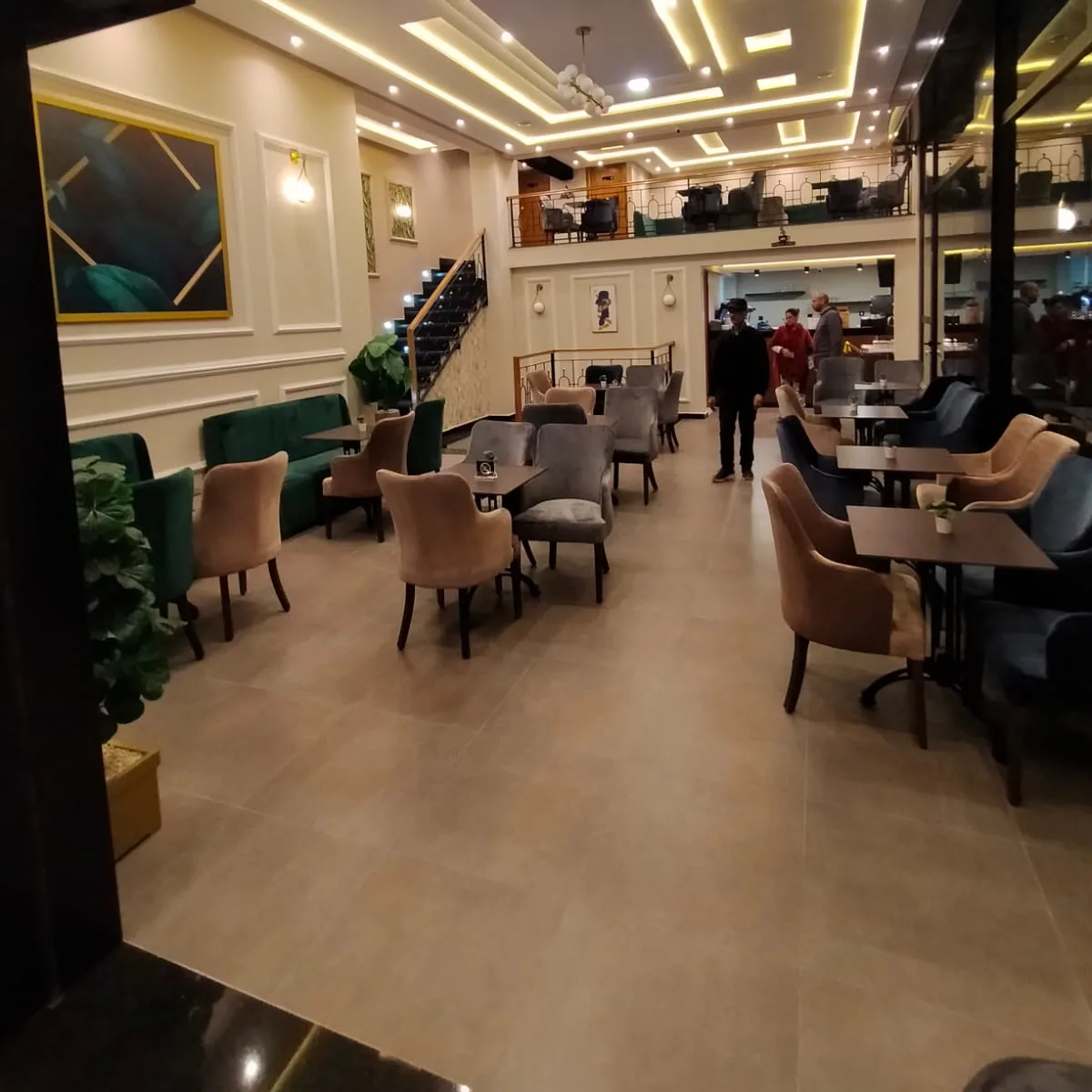 Aménagement d'un café restaurant 