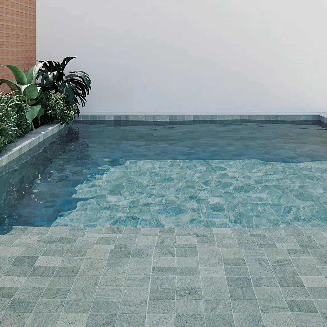 CARRELAGE PISCINE EFFET PIERRE DE BALI 