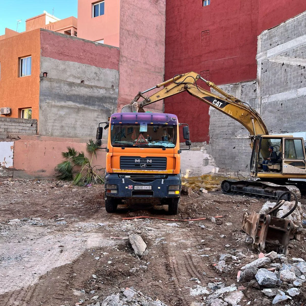 terrassement pour immeubles