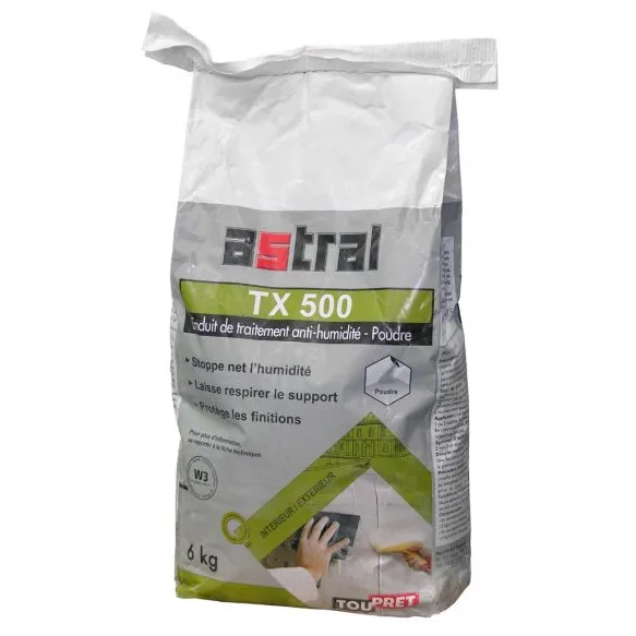 TX500 - Enduit d'humidité intérieur 6kg