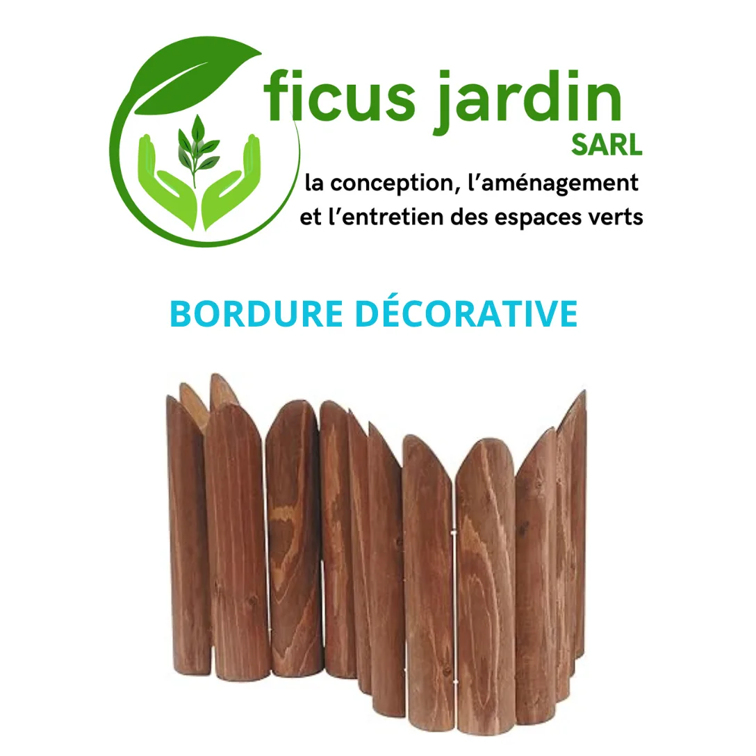 Les bordures en bois