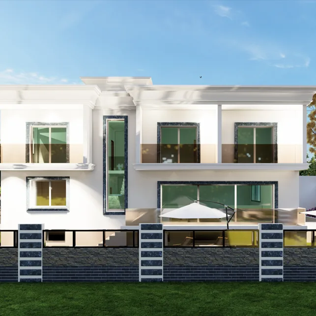 projet de villa style néoclassique