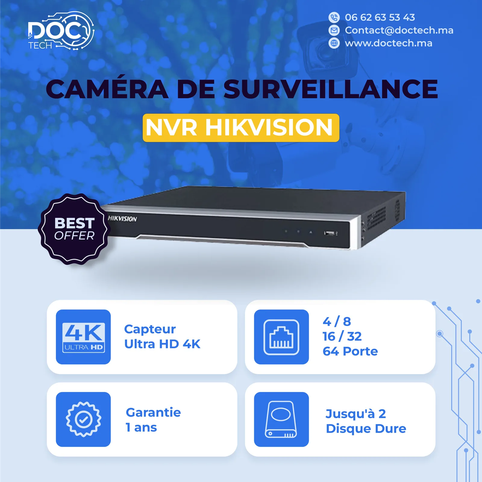 Nvr Surveillance Camera