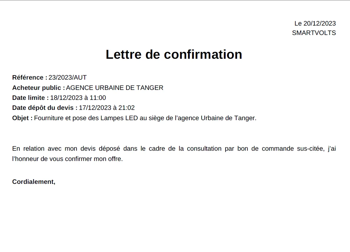 Fourniture et pose des Lampes LED