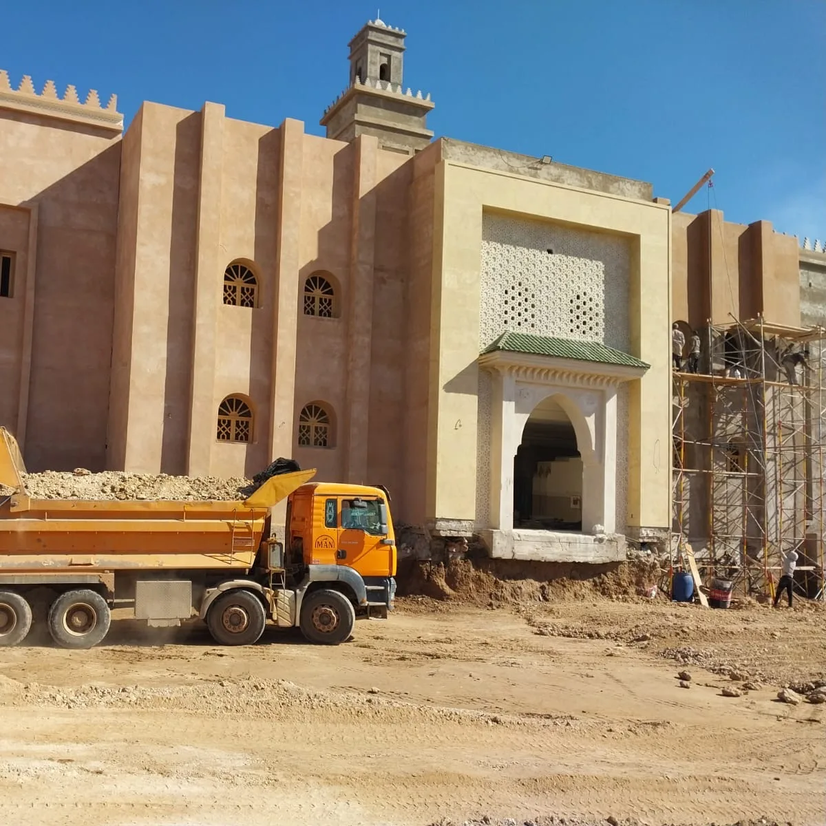 Différents projets de construction