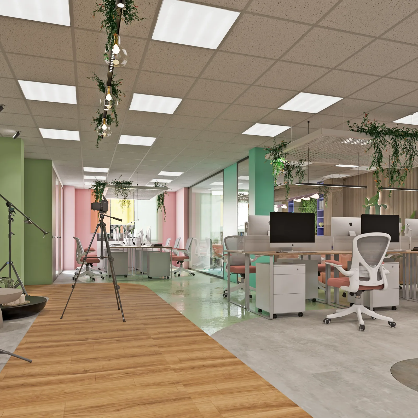 Aménagement de bureaux à Zenata