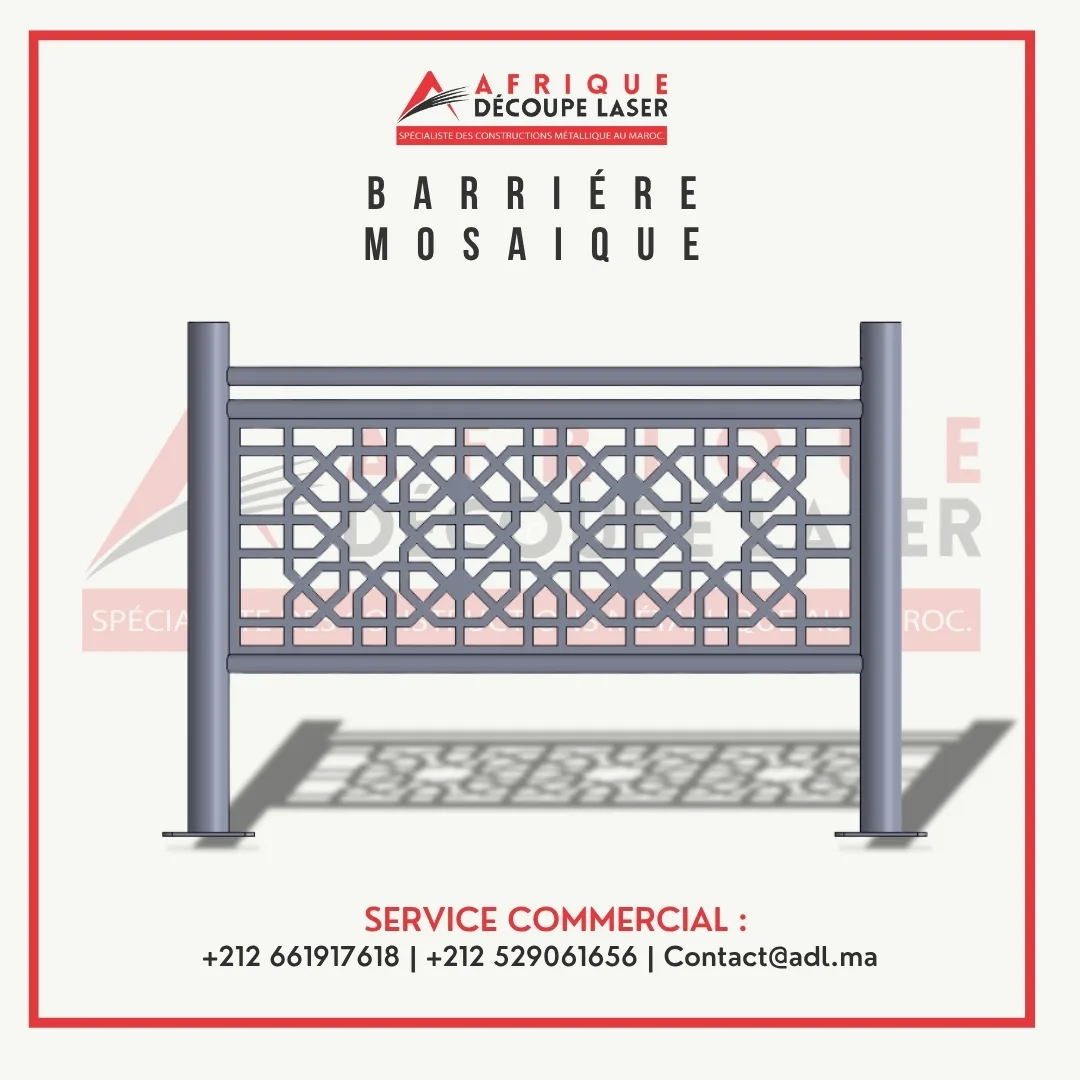 BARRIERE MOSAIQUE