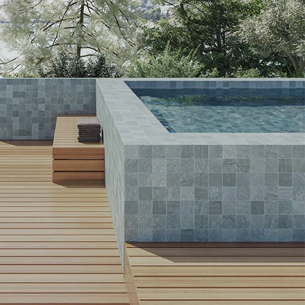 CARRELAGE PISCINE EFFET PIERRE DE BALI 