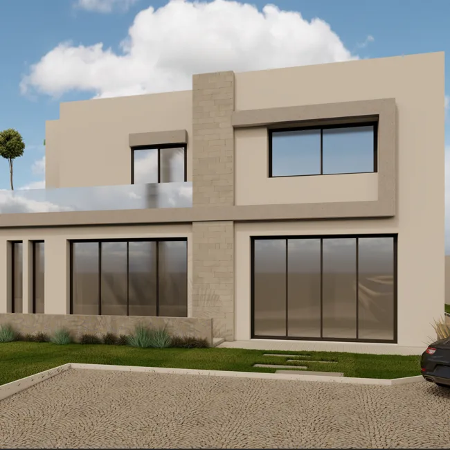 projet de villa style coloniale
