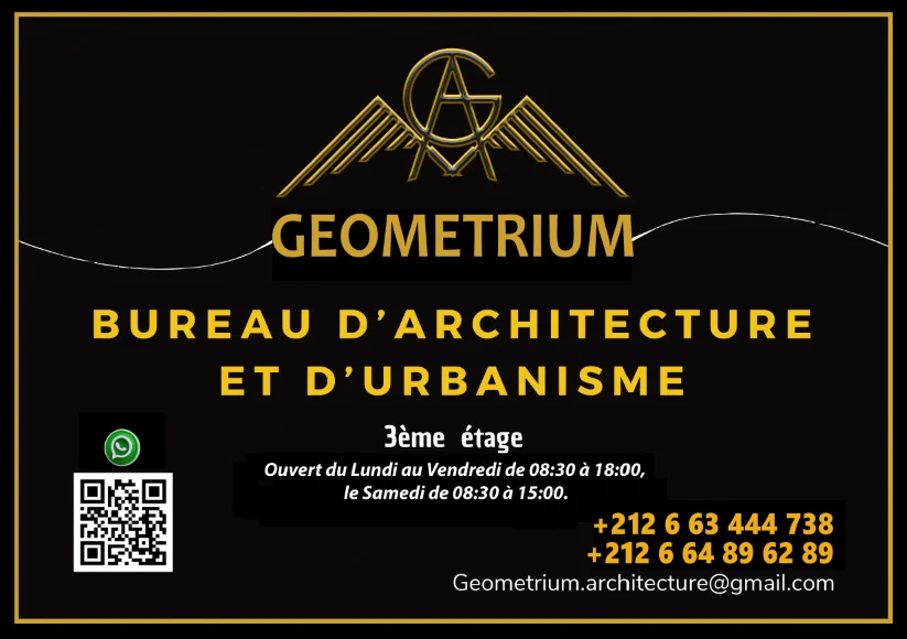 Bureau d'Architecture Geometrium, Walid Aziz ARCHITECTE A TEMARA — aperçu
